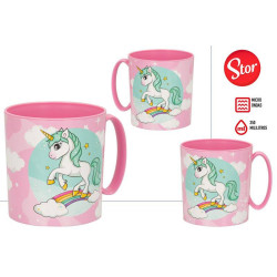 TAZA UNICORNIO APTA MICROONDAS 350ML