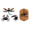 OFERTA LOTE DE 500 BROCHE ANIMALES CON PEDRERiA