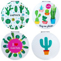 OFERTA! LOTE DE 500 ESPEJO "CACTUS" REDONDO