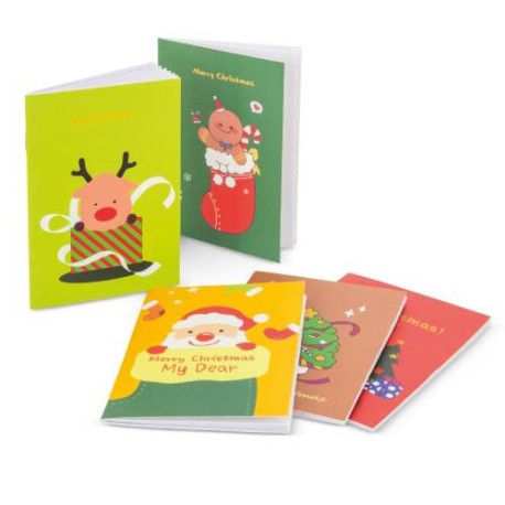 SET DE 10 LIBRETAS NAVIDENAS NAVIDAD