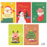 SET DE 10 LIBRETAS NAVIDENAS NAVIDAD