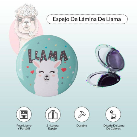 OFERTA LOTE DE 500 ESPEJOS CHAPA LLAMA