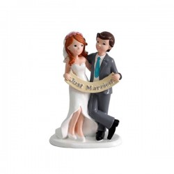 FIGURE CAKE JUST MARRIED