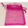 Bolsa de organza de color FUCSIA