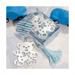 CUTE LITTLE BEAR POINT BOOK IN CASE-BLUE