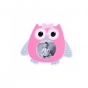 DETAILS FOR BAPTISMS - HOLDER SHAPE OWL EYES PINK