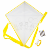 KITE CHILDREN GIFT CHRISTENINGS AND WEDDINGS - YELLOW