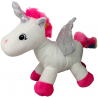 EXPOSANT AVEC 8 ANIMAUX EN PELUCHE LICORNE