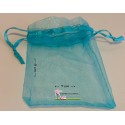 Organza bag Light Blue