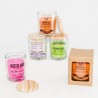 CANDLE AROMATIC WITH PHRASES FOR WEDDINGS