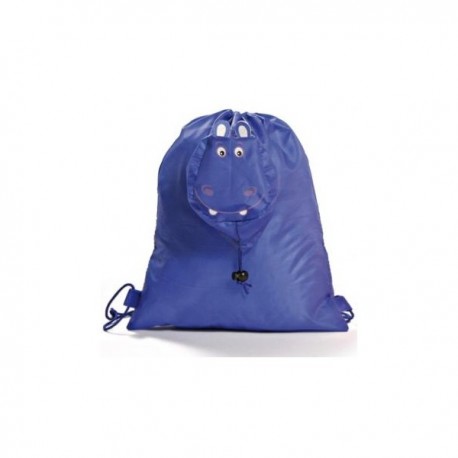 BACKPACK FOLDING ANIMALS BLUE