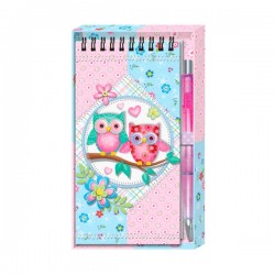 BOOK + PEN OWLS IN GIFT BOX