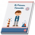 LIVRE DE COMMUNION DANS LA BOÎTE DE CADEAU ENFANT