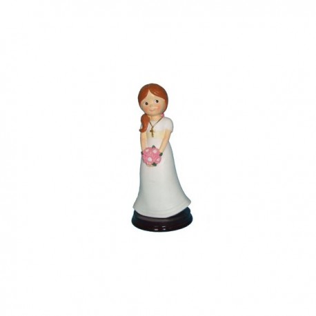 FIGURA PASTEL COMUNIoN NINA RAMO