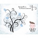 CANVAS TREE OF FINGERPRINTS FOR COMMUNIONS CHILD