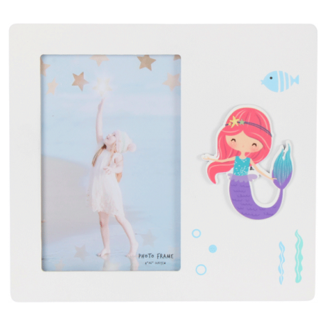 PHOTO HOLDER WOOD LITTLE MERMAID