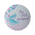 MIRROR PLATE LITTLE MERMAID MERMAID