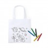 BAG COLORING SPACE NON WOVEN 5 WAXES INCL