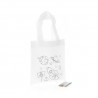 SAC DE COLORIAGE ESPACE NON TISSÉ 5 CIRES INCL