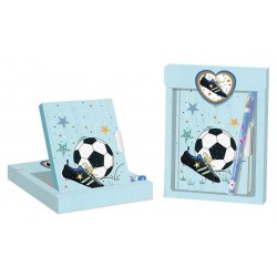 GIFT SET JOURNAL + PEN FOOTBALL