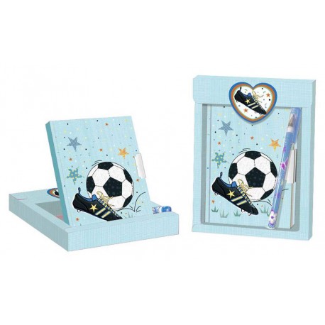 Coffret JOURNAL Stylo de Football