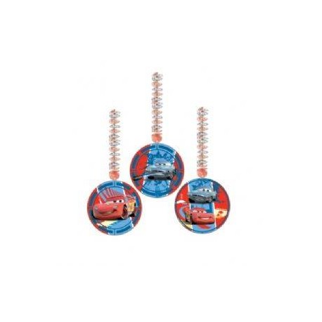 PACK DE 3 ACCESORIOS PARA COLGAR DISNEY CARS