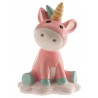 FIGURA UNICORNIO BEBe PARA TARTA