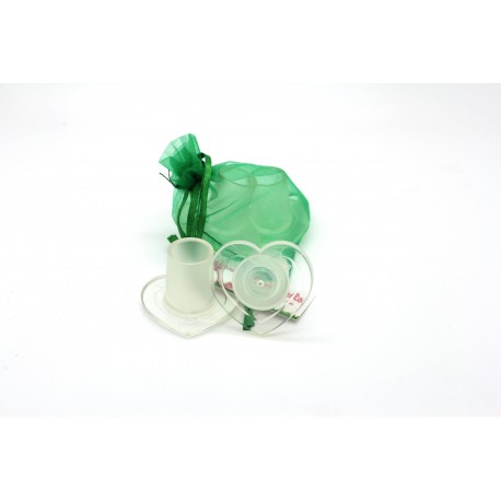 Organza bag color GREEN