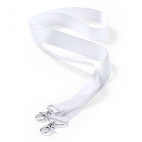 LANYARD PORTAMASCARILLAS BLANCO