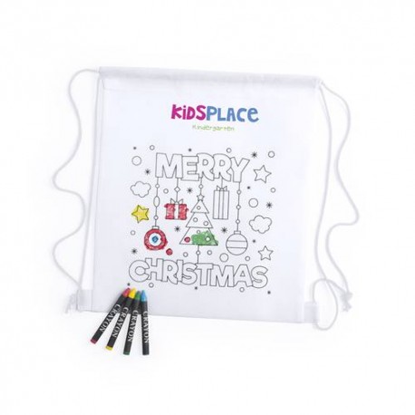 MOCHILA PETATE INFANTIL MERRY CHRISTMAS