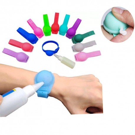 PULSERA AUTODISPENSADOR GEL MANOSBOTELLA VACIA