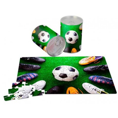 PUZZLE EN LATA REGALO FuTBOL