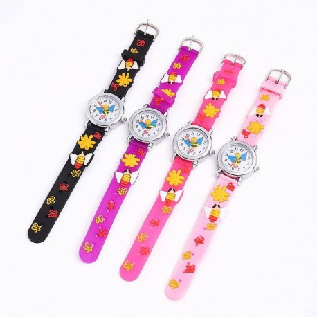 RELOJ MARIPOSA SILICONA RELOJES INFANTILES NINAS CUMPLEANOS