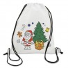 MOCHILA CON CERAS NAVIDAD