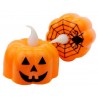 EXPOSITOR 12 VELAS CON LUZ HALLOWEEN CALABAZA