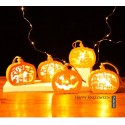 LUCES LED CALABAZAS DECORACIÓN HALLOWEEN