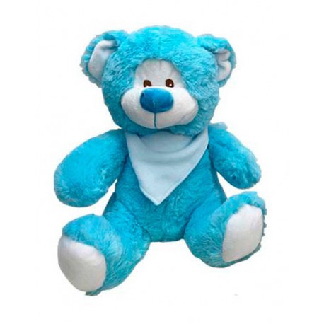 OSO PELUCHE PANUELO AZUL